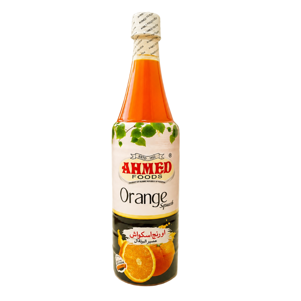 Ahmed Foods Orange Squash 800 ml buy online USA - 1